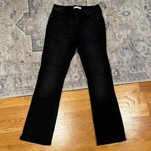 LC Lauren Conrad Dark Bootcut Jeans new without tags black size 6